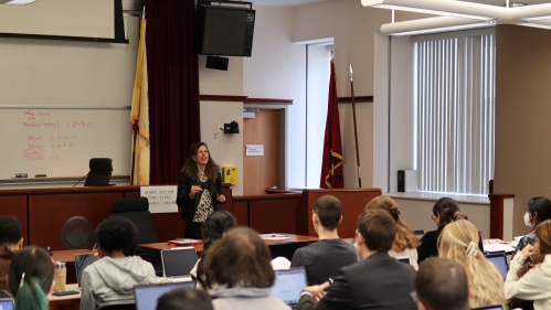 Rutgers Law professor teaching