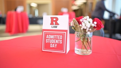 Rutgers Law Admitted Student Day