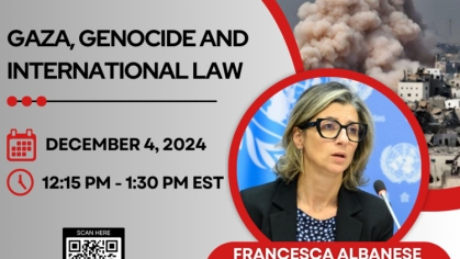 Gaza, Genocide and International Law Gaza, Genocide and International Law