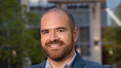 Man smiling