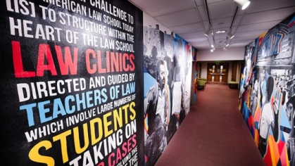 photograph of a hallway
