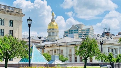 photograph of buildings in a city