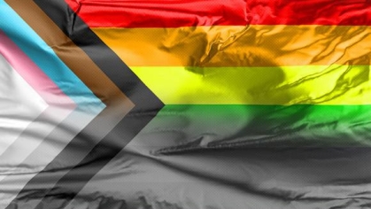 Flag with different colors