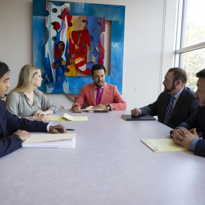 RLA Associates working around conference table