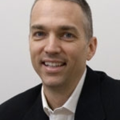 a man smiling