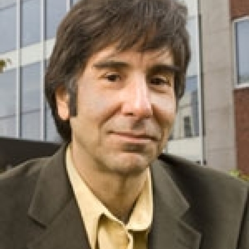 a man smiling