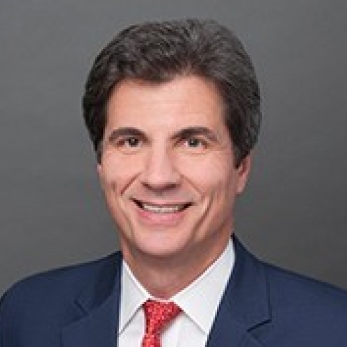 a man smiling
