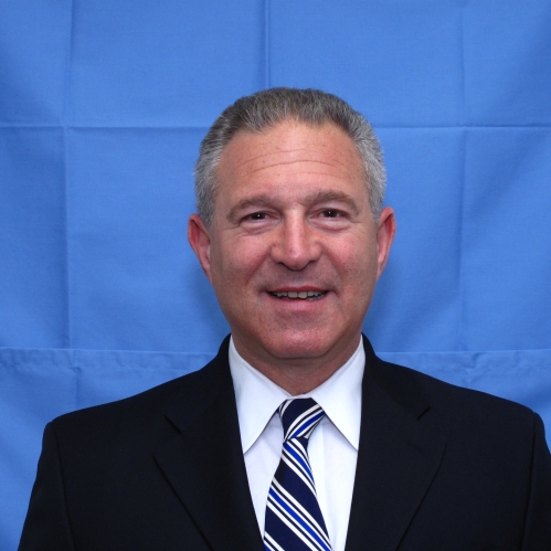 a man smiling