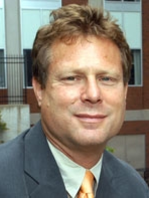 a man smiling
