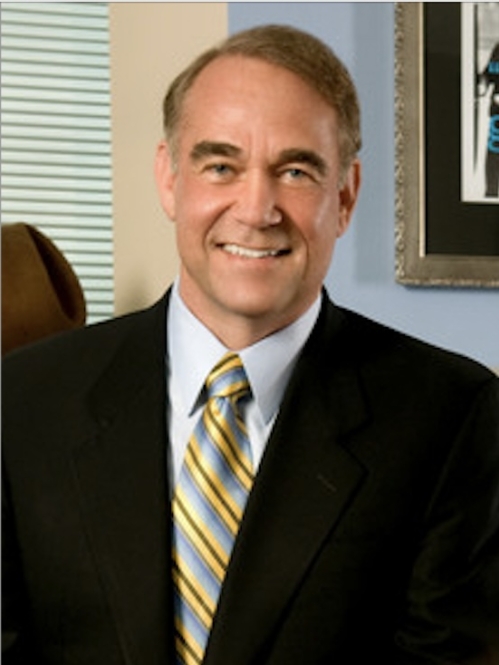 a man smiling