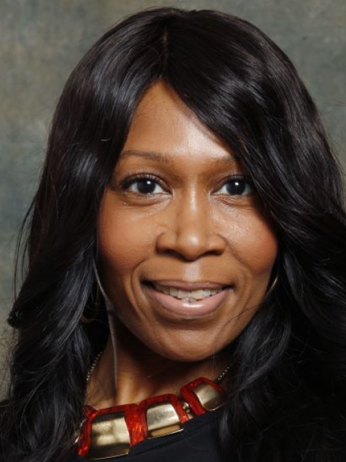 woman smiling