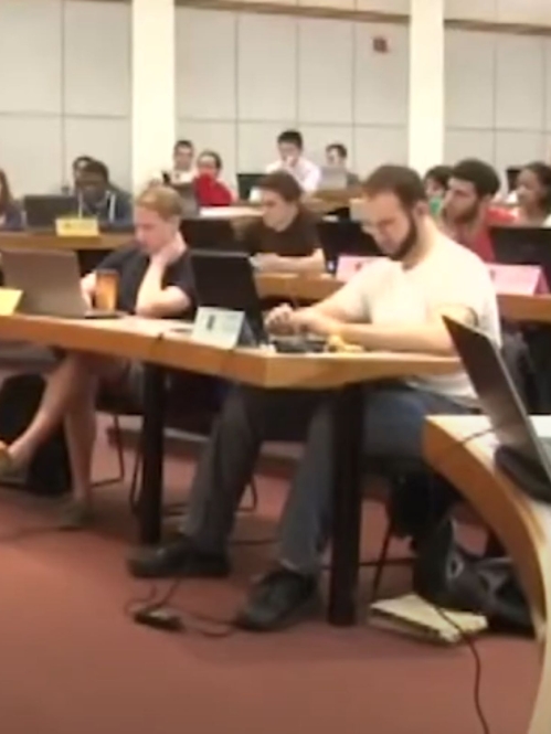 people seated in classroom