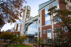 exterior of law school building