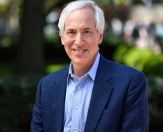 a man smiling