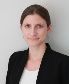woman grinning