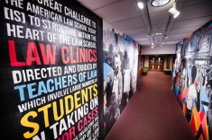 photograph of a hallway