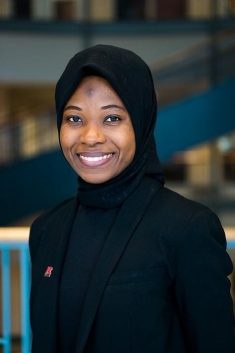 woman posing for a photograph