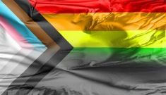 Flag with different colors