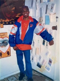 man posing for a photograph