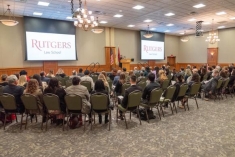 people sitting at a small conference