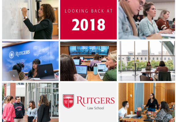 Collage of student and faculty photos from 2018