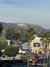 Hollywood sign in los angeles